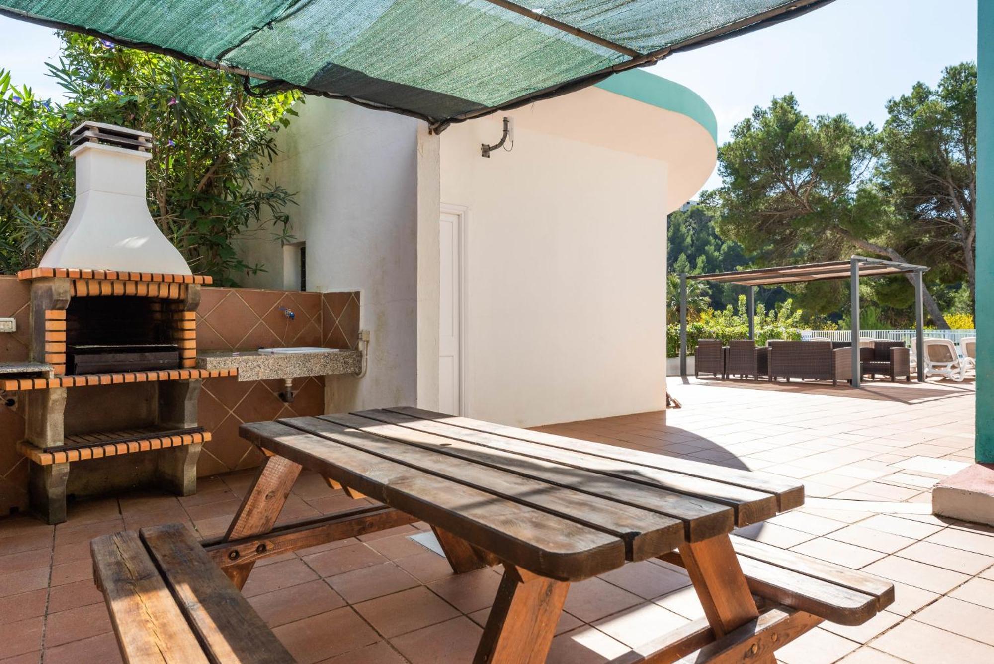 Apartamentos Alta Galdana Playa 卡拉加尔达纳 外观 照片
